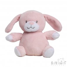 EBU62-P: 15cm Pink Eco Bunny Soft Toy